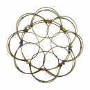 4D Mandala - rete metallica decorativa aspetto antico -...