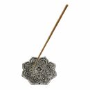 Incense stick holder - Bowl - Ornamentation - silver -...