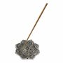 Incense stick holder - Bowl - Ornamentation - silver - Flower