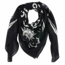 Cotton scarf - gothic Ouija 01 - spiritboard -...