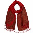 Scarf in pashmina style - pattern 23 - 190x70cm - ethno...