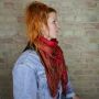 Scarf in pashmina style - pattern 23 - 190x70cm - ethno shawl boho neckerchief