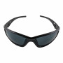 Narrow sunglasses - Big Nic - biker glasses - 6,5x4 cm - black