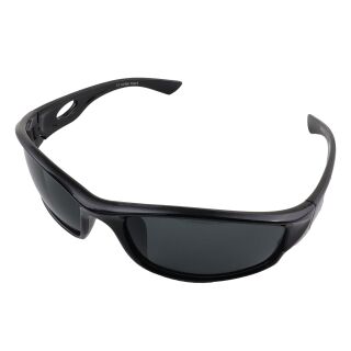 Narrow sunglasses - Riffraff - biker glasses - 6x4 cm - black