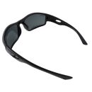 Schmale Sonnenbrille - Riffraff - Bikerbrille - 6x4 cm - schwarz