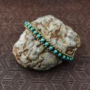 Armband - Armschmuck - Tribal Makramee - Messing Glöckchen farbige Perlen