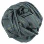 Baumwolltuch - grau - dunkelgrau Lurex mehrfarbig 2 - quadratisches Tuch