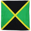 Sciarpa a bandana - Giamaica - verde-nero-giallo -...