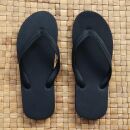 Bade - Sandalen schwarz - Badelatschen - Slipper Thailand - Zehentrenner