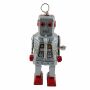 Robot giocattolo - Robot - robot medio - Space Robot - grigio - Robot di latta