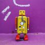 Robot - Robot de hojalata - robot pequeño - Lilliput - Juguete de lata
