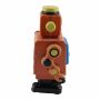 Robot giocattolo - Robot - robot piccolo - arancio - robot di latta