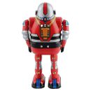 Robot - Robot de hojalata - astronauta - rojo - Juguete de lata