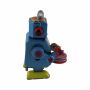 Robot - small robot with drum - blue - tin robot