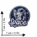 Toppa - Viaggio nello spazio - Astronauta - blu-bianco - Patch
