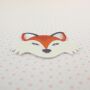 Patch - Fox - Head - orange - patch