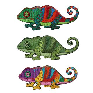 Patch - Chameleon - Lizard - Patch