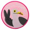 Aufnäher - Möwe - Spruch Gull Power - Patch