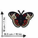 Aufnäher XL - Schmetterling - Rückenaufnäher