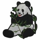 Aufnäher XL - Panda - Rückenaufnäher