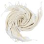 Kufiya - white - ivory - Shemagh - Arafat scarf