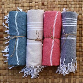 Scarf - Peshtemal - Beach Towel - Hammam Towel - Bath Towel - Fouta - 195x95 cm - pattern 03