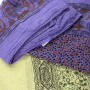 10x Baumwolltuch B-Ware Mix Set 02 Indisches Muster Blumen Paisley Elefant