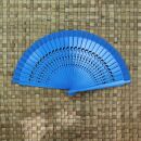 Fan - frond - foldable fan - hand fan - single color - large - dolphin