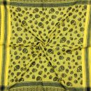 Kefiah - Teschi piccoli giallo - nero - Shemagh - Sciarpa Arafat