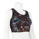 Crop Top - Racerback - Batik - Lava