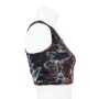 Crop Top - Racerback - Batik - Lava