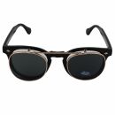 Sonnenbrille mit Klappe - aufklappbar - Flip-Up - schwarz...