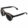 Sonnenbrille mit Klappe - aufklappbar - Flip-Up - schwarz - roségold