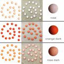 20x Lichterkettenkugel Cocoon Kugel für Lichterketten - Set einfarbig