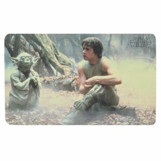 Frühstücksbrett - Star Wars - Yoda & Luke - Schneidebrett