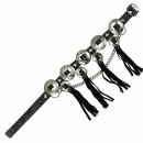 1x Leather boot chain - Conchas 04 - black