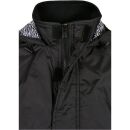 Ladies 90s pull-over jacket black-zebra sweater jacket