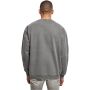 Heavy oversized Crew Pullover grau Terry Garment Dye