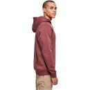 Organic Hoody rot-kirschrot Kapuzenpullover