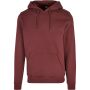 Organic Hoodie rot-kirschrot Kapuzenpullover
