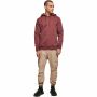 Organic Hoody rot-kirschrot Kapuzenpullover