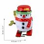 Tin toy - collectable toys - snow man - tin figure