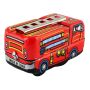 Tin toy - collectable toys - fire brigade - ladder vehicle - red - fire engine