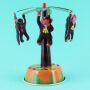 Tin toy - collectable toys - carousel with monkeys - little monkeys - monkey carousel