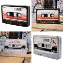 Blechbox Schatulle Dose Kassette Mixtape Blechdose