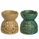 Aroma lamp oil burner fragrance oil bowl tree of life ceramic