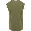 Open Edge Sleeveless Tee olive