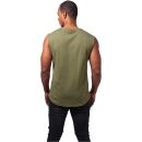 Open Edge ärmelloses T-Shirt grün-olivgrün Sleeveless Tee