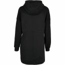 Ladies Organic Oversized Terry Hoody Dress black