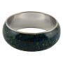 Armreif - Armschmuck - Leopardenmuster 2 - blau